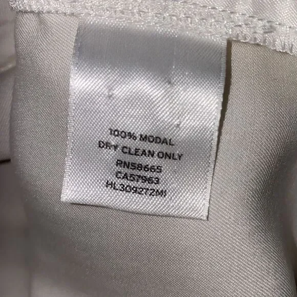 TROUVE White Modal Asymmetrical Zip Moto Jacket-S - Picture 7 of 7